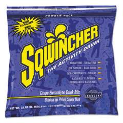 Sqwincher Powder Pack Concentrated Activity Drink, Grape, 23.83 Oz Packet, 32/carton (016046-GR)
