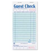 AmerCareRoyal Guest Check Book, 3.5 x 6.7, 1/Page, 50/Book, 50 Books/Carton (GC36321)