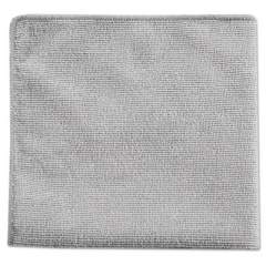 Rubbermaid Commercial Executive Multi-Purpose Microfiber Cloths, Gray, 12 x 12, 24/Pack (1863888)