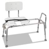DMI Heavy-Duty Sliding Transfer Bench With Cut-Out Seat, 19-23"h, 15 X 19 Seat (52217341900)