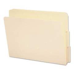 Smead End Tab File Folders, 1/3-Cut Tabs, Letter Size, Manila, 100/Box (24130)