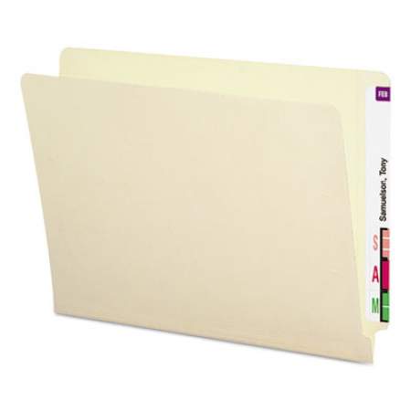 Smead Shelf-Master Heavyweight Manila End Tab Folders, Straight Tab, Letter Size, 50/Box (24210)