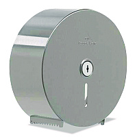 Stainless Steel Jumbo Roll Tissue Dispenser, 10.75 x 4.44 x 10.75, Stainless Steel (59448)