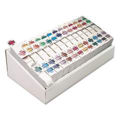 Smead A-Z Color-Coded End Tab Filing Labels, A-Z, 1 x 1.25, White, 500/Roll, 26 Rolls/Box (67070)