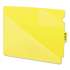 Smead End Tab Poly Out Guides, Two-Pocket Style, 1/3-Cut End Tab, Out, 8.5 x 11, Yellow, 50/Box (61966)