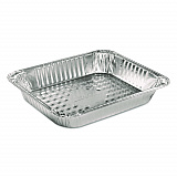 Aluminum Steam Table Pans, Half-Size Medium, 2.19" Deep, 10.38 x 12.75, 100/Carton (402540)
