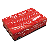 QF12 Interfolded Dry Wax Deli Paper, 12 x 10.75, White, 500/Box,  12 Boxes/Carton (011012)