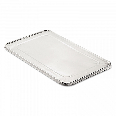 Steam Pan Foil Lids, Fits Full-Size Pan, 40 Gauge, 12.88 x 20.81, 50/Carton (205000)