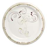 Dart Symphony Paper Dinnerware, Heavyweight Plate 9", Tan, 125/Pack, 4 Packs/Carton (HP9SJ8001CT)