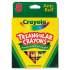 Crayola Triangular Crayons, 8 Colors/Box (524008)