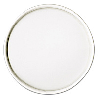 Spiral-Wound Paper Hot Cup Lids, Fits 16 oz Hot Cups, Paper, White, 25/Sleeve, 20 Sleeves/Carton (CA16A)
