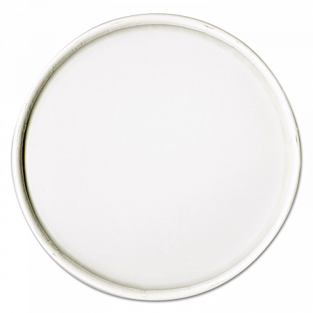 Spiral-Wound Paper Hot Cup Lids, Fits 16 oz Hot Cups, Paper, White, 25/Sleeve, 20 Sleeves/Carton (CA16A)