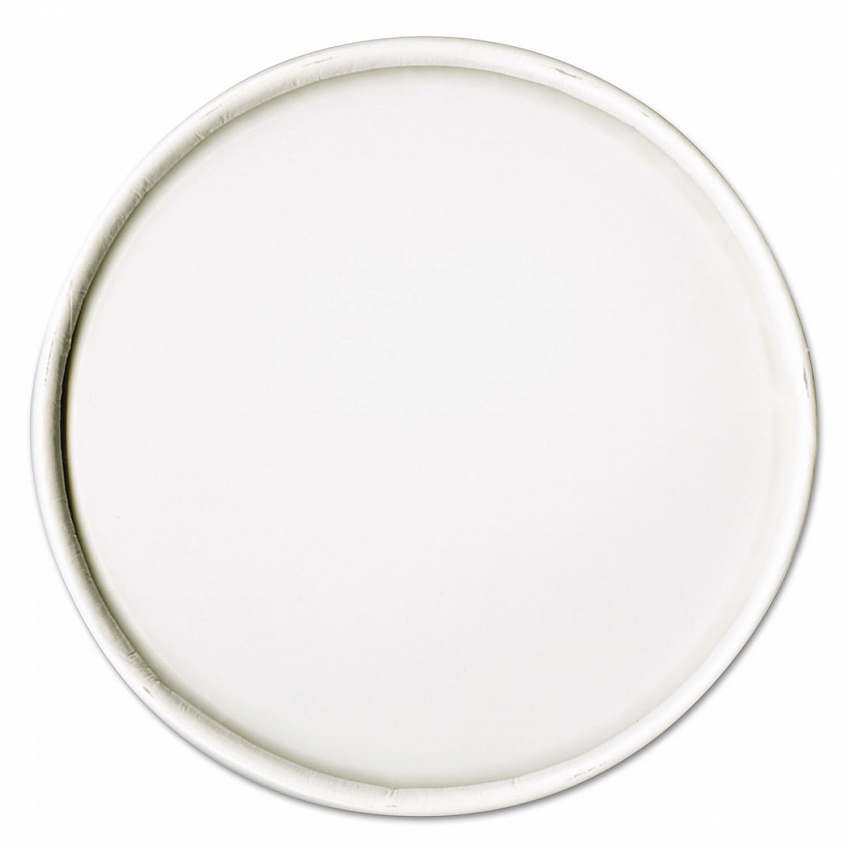 Spiral-Wound Paper Hot Cup Lids, Fits 16 oz Hot Cups, Paper, White, 25/Sleeve, 20 Sleeves/Carton (CA16A)