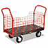 Side-Panel Platform Truck, 2,000 lb Capacity, 24.25 x 56 x 41.25, Black (4486BLA)