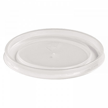 Plastic High Heat Vented Lid, Fits 16 oz to 32 oz Containers, White, 50/Bag, 10 Bags/Carton (89112)