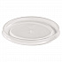Plastic High Heat Vented Lid, Fits 16 oz to 32 oz Containers, White, 50/Bag, 10 Bags/Carton (89112)