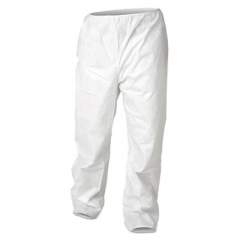 KleenGuard A30 Breathable Particle Protection Pants, X-Large, White, 50/carton (36224)