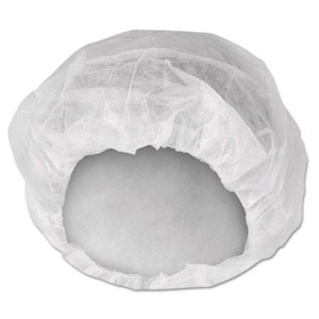 KleenGuard A10 Bouffant Caps, White, Medium, 100/pack, 10 Packs/carton (36850)