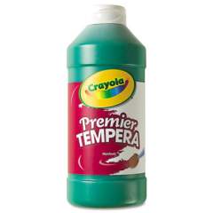 Crayola Premier Tempera Paint, Green, 16 oz Bottle (541216044)