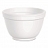 Foam Container, Squat, 6 oz, White, 50/Pack, 20 Packs/Carton (6B12)
