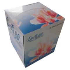 GEN Facial Tissue Cube Box, 2-Ply, White, 85 Sheets/Box, 36 Boxes/Carton (852E)