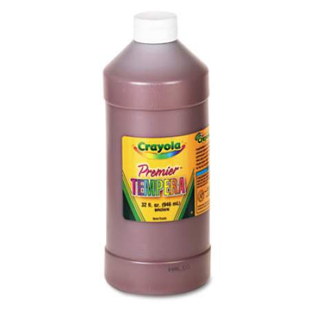Crayola Premier Tempera Paint, Brown, 32 oz Bottle (541232007)