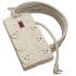 Tripp Lite Protect It! Surge Protector, 8 Outlets, 25 ft Cord, 1440 Joules, Light Gray (TLP825)
