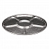 Aluminum Lazy Susan, 6 Compartments, 18
