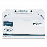 Personal Seats Toilet Seat Covers, 14.5 x 17, White, 250/Pack, 20 Packs/Carton (39000)