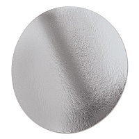 Foil Laminated Board Lids, 8.25" Diameter, Silver, Aluminum, 500/Carton (2058L)