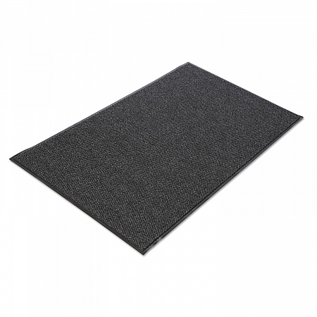 Marathon Wiper/Scraper Mat, Rectangular, Anthracite/Black Textured Needle-Punch Surface, 48