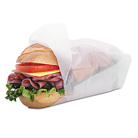 Poly Wax Paper Wrap and Basket Liner, 12 x 12, 1,000/Box, 5 Boxes/Carton (300382)