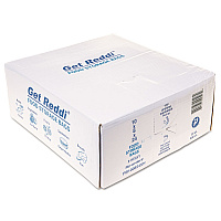 Food Bags, 5.5 gal, 10" x 8" x 24", Clear, 500/Carton (PB100824XH)