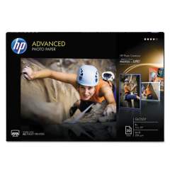 HP Advanced Photo Paper, 10.5 mil, 13 x 19, Glossy White, 20/Pack (CR696A)