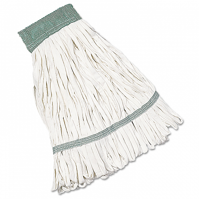 7920015133303, SKILCRAFT Rough-N-Ready Looped End Mop Head, Medium, White (5133303)