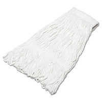 7920014607906, SKILCRAFT Looped End Finishing Mop Head, Medium, Natural (4607906)