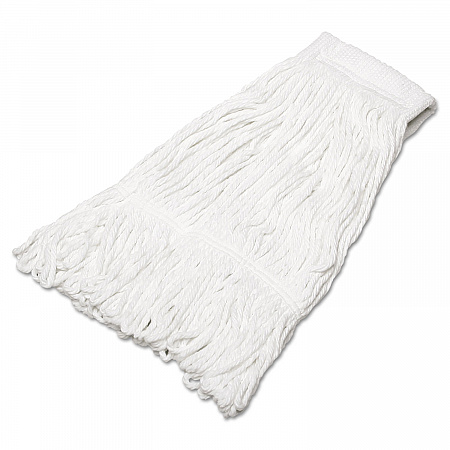 7920014607906, SKILCRAFT Looped End Finishing Mop Head, Medium, Natural (4607906)