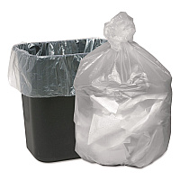 Waste Can Liners, 16 gal, 6 mic, 24" x 31", Natural, 50 Bags/Roll, 20 Rolls/Carton (GNT2433)