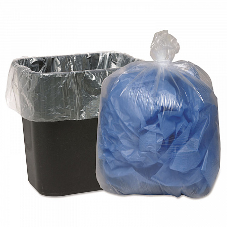 Linear Low-Density Can Liners, 16 Gallon, 0.6 mil, 24