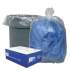 Classic Clear Linear Low-Density Can Liners, 56 gal, 0.9 mil, 43" x 47", Clear, 100/Carton (434722C)