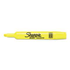Sharpie Tank Style Highlighter Value Pack, Fluorescent Yellow Ink, Chisel Tip, Yellow Barrel, 36/Box (1920938)