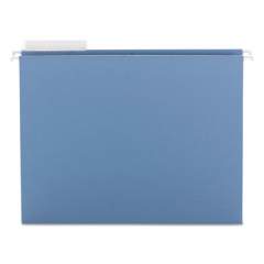 Smead Color Hanging Folders with 1/3 Cut Tabs, Letter Size, 1/3-Cut Tab, Blue, 25/Box (64021)