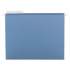 Smead Color Hanging Folders with 1/3 Cut Tabs, Letter Size, 1/3-Cut Tab, Blue, 25/Box (64021)