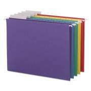 Smead Color Hanging Folders with 1/3 Cut Tabs, Letter Size, 1/3-Cut Tab, Assorted, 25/Box (64020)