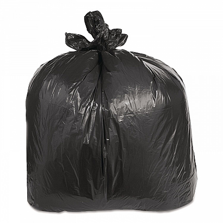 Low-Density Can Liners, 60 gal, 2.4 mil, 38