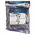 Reflections Heavyweight Plastic Utensils, Fork, Silver, 40/Pack, 8 Packs/Carton (REF320FK)