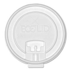 Eco-Products 25% Recy Content Dual-Temp Lk Tab Lid W/straw Slot, 20oz Insul, 50/pk, 12 Pk/ct (EPHCLDTRN20)