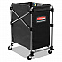 One-Compartment Collapsible X-Cart, Synthetic Fabric, 4.98 cu ft Bin, 20.33