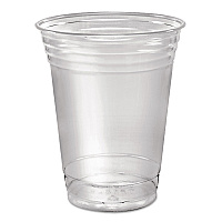 Ultra Clear PET Cups, Squat, 16 oz, Plastic, 50/Pack (TP16DPK)