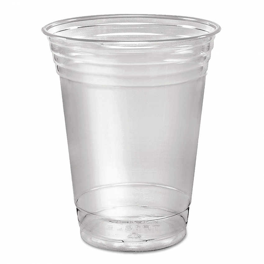 Ultra Clear PET Cups, Squat, 16 oz, Plastic, 50/Pack (TP16DPK)